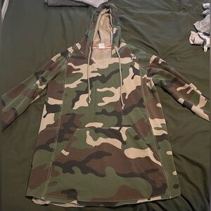 Flag Nor Fail Core Pullover Camo